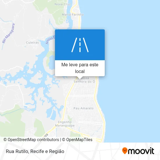 Rua Rutilo mapa
