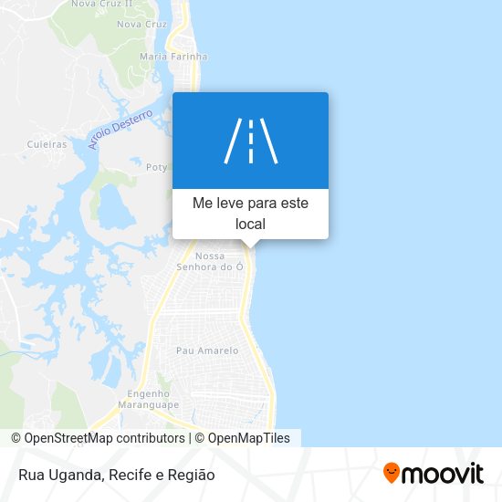 Rua Uganda mapa
