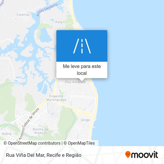 Rua Viña Del Mar mapa