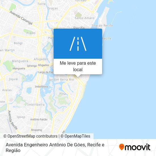 Avenida Engenheiro Antônio De Góes mapa