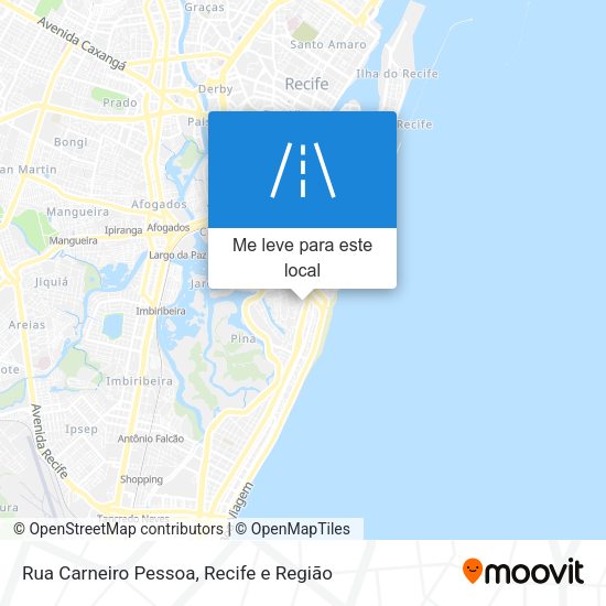 Rua Carneiro Pessoa mapa