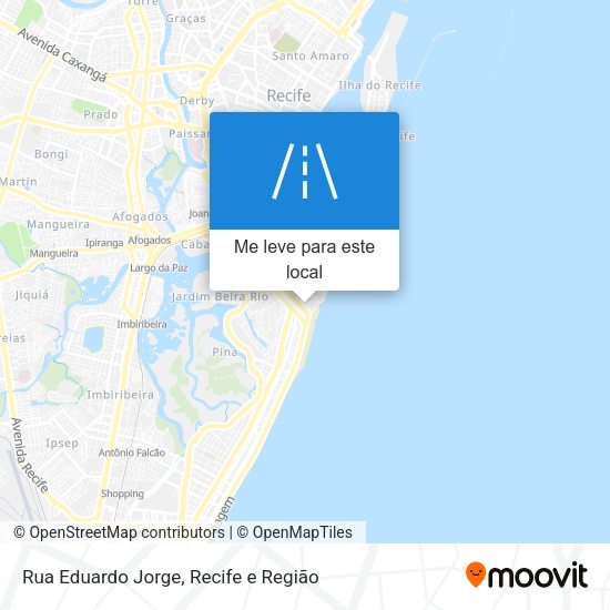 Rua Eduardo Jorge mapa