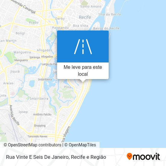 Rua Vinte E Seis De Janeiro mapa