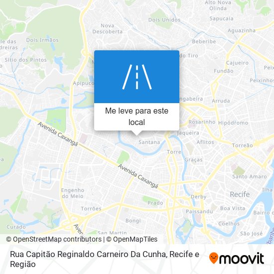 Rua Capitão Reginaldo Carneiro Da Cunha mapa