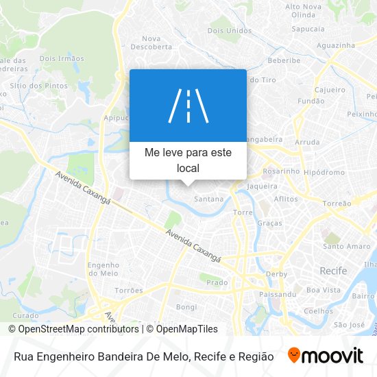 Rua Engenheiro Bandeira De Melo mapa