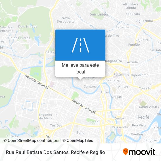 Rua Raul Batista Dos Santos mapa