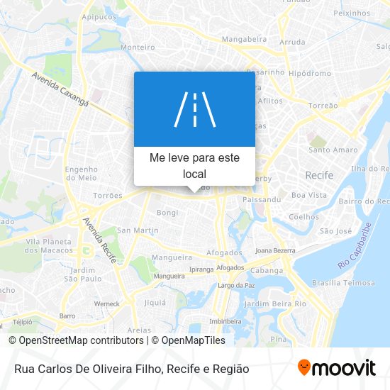 Rua Carlos De Oliveira Filho mapa