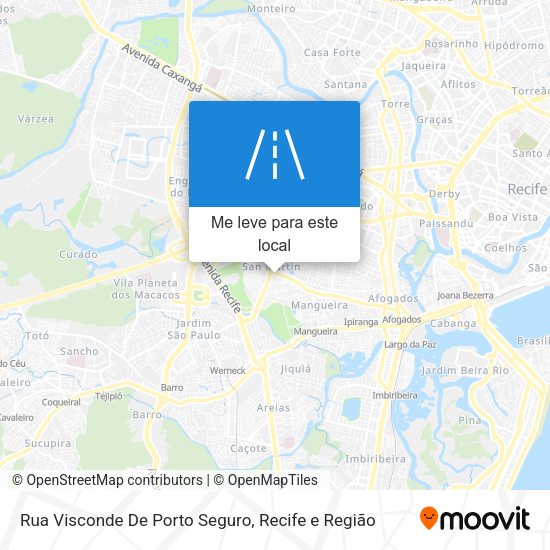 Rua Visconde De Porto Seguro mapa