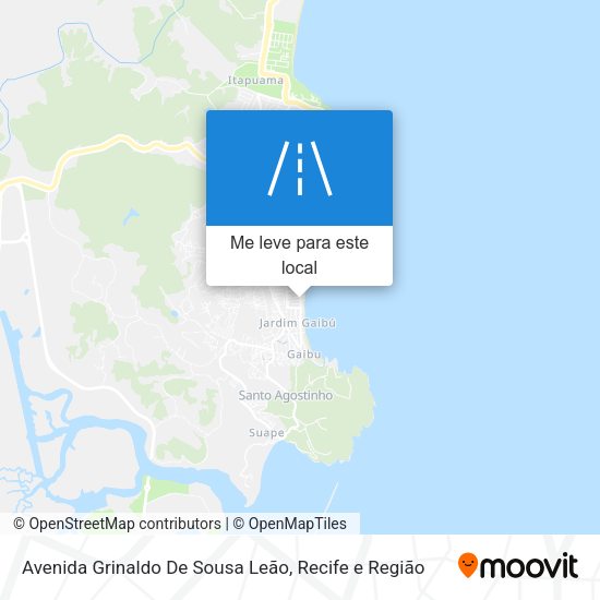Avenida Grinaldo De Sousa Leão mapa