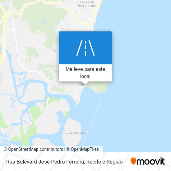 Rua Bulevard José Pedro Ferreira mapa
