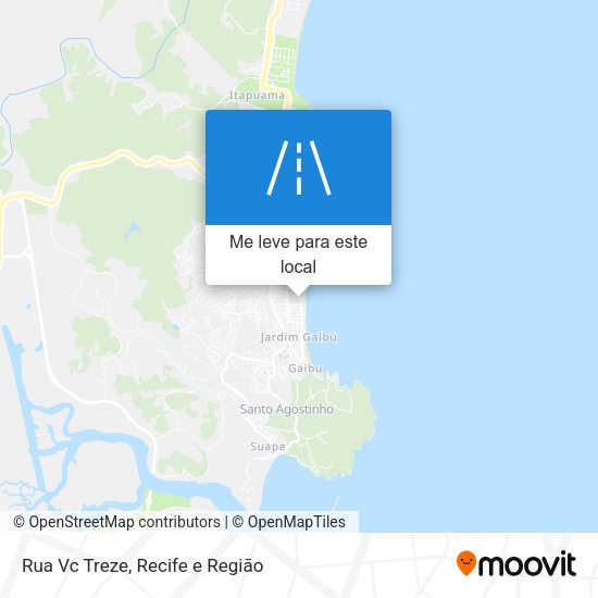 Rua Vc Treze mapa