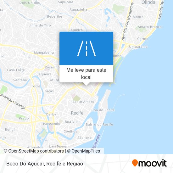 Beco Do Açucar mapa