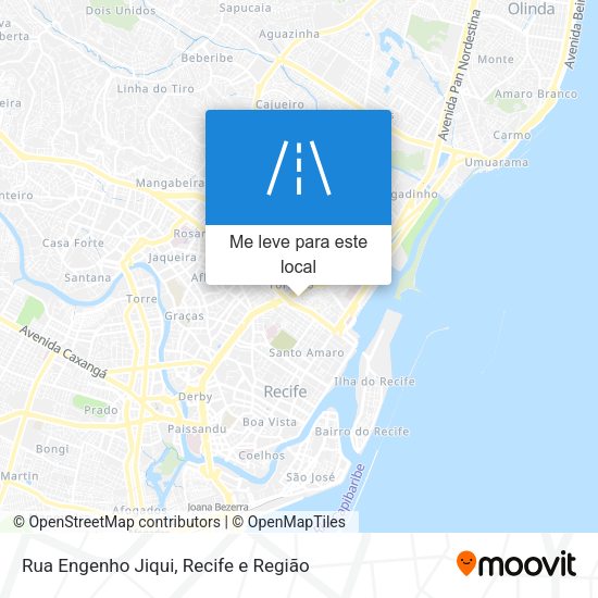Rua Engenho Jiqui mapa