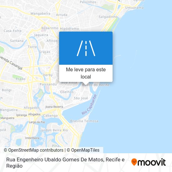 Rua Engenheiro Ubaldo Gomes De Matos mapa