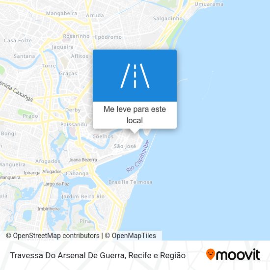 Travessa Do Arsenal De Guerra mapa