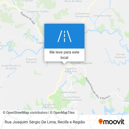 Rua Joaquim Sérgio De Lima mapa