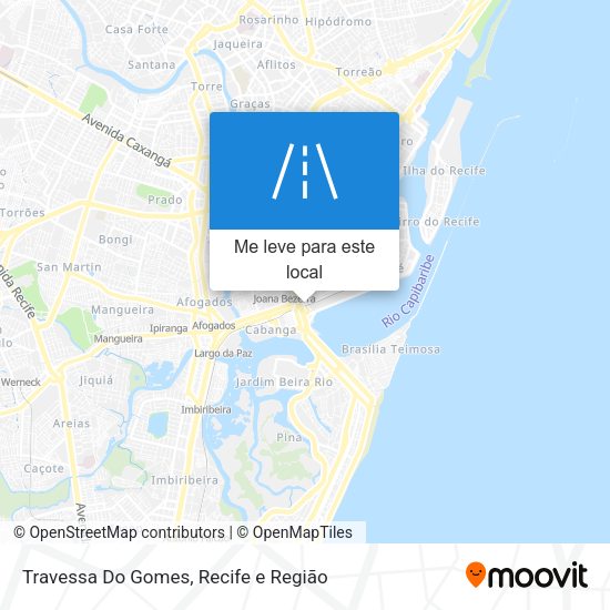 Travessa Do Gomes mapa