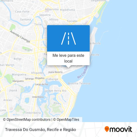 Travessa Do Gusmão mapa