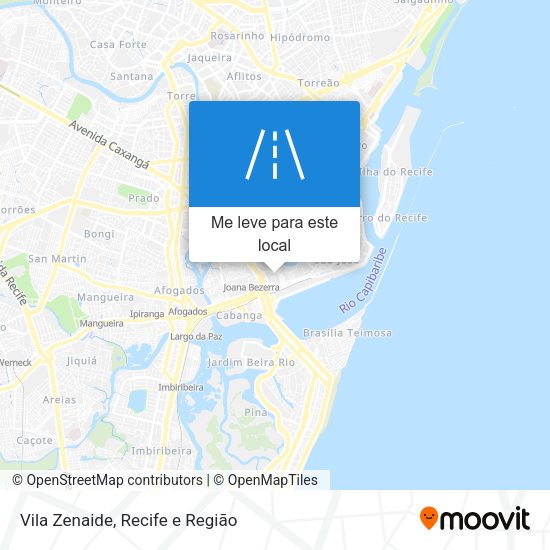 Vila Zenaide mapa