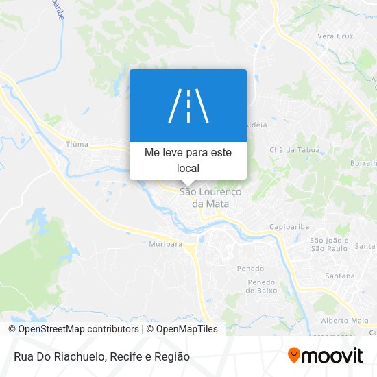 Rua Do Riachuelo mapa
