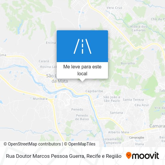 Rua Doutor Marcos Pessoa Guerra mapa