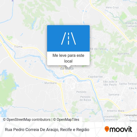Rua Pedro Correia De Araújo mapa