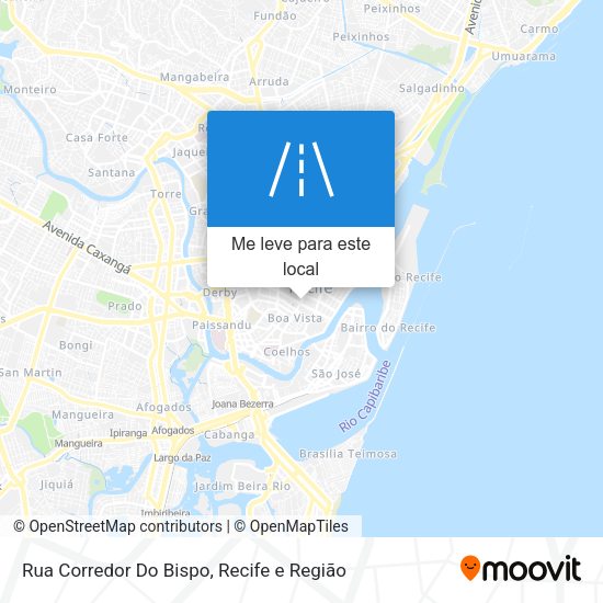 Rua Corredor Do Bispo mapa