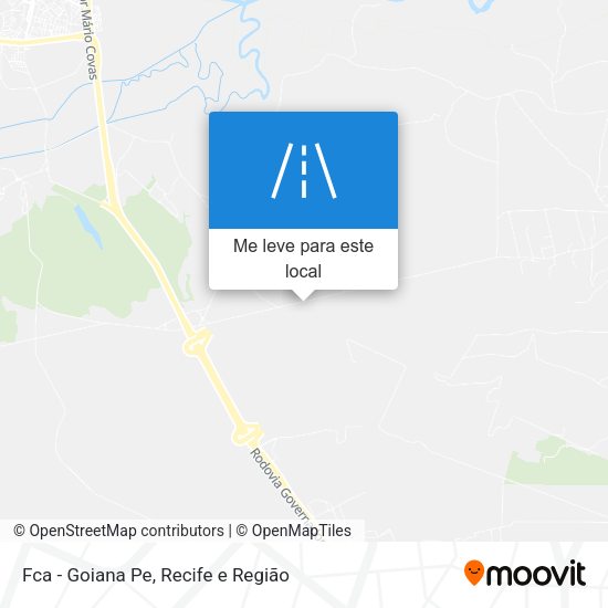 Fca - Goiana Pe mapa