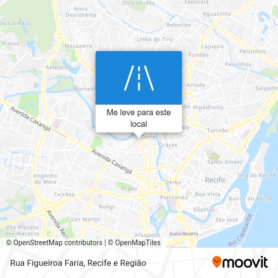 Rua Figueiroa Faria mapa