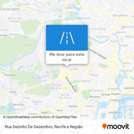 Rua Dezoito De Dezembro mapa