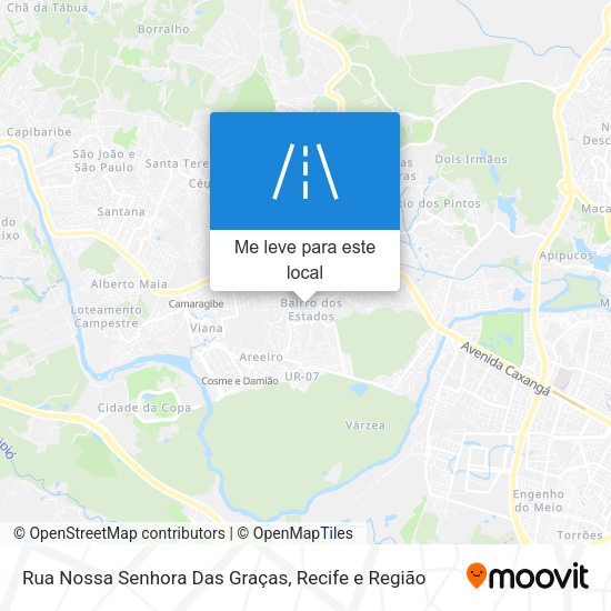 Rua Nossa Senhora Das Graças mapa