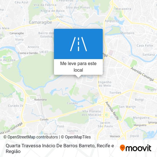 Quarta Travessa Inácio De Barros Barreto mapa