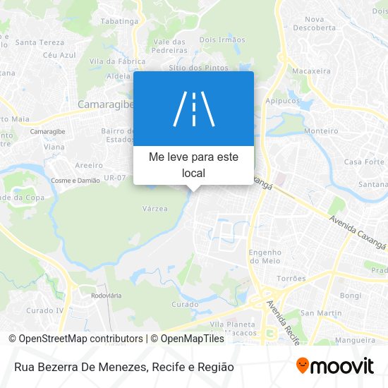 Rua Bezerra De Menezes mapa