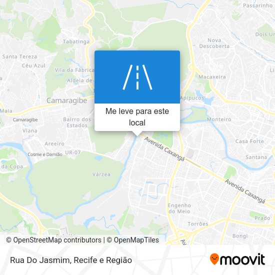 Rua Do Jasmim mapa