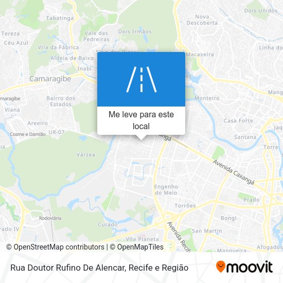 Rua Doutor Rufino De Alencar mapa