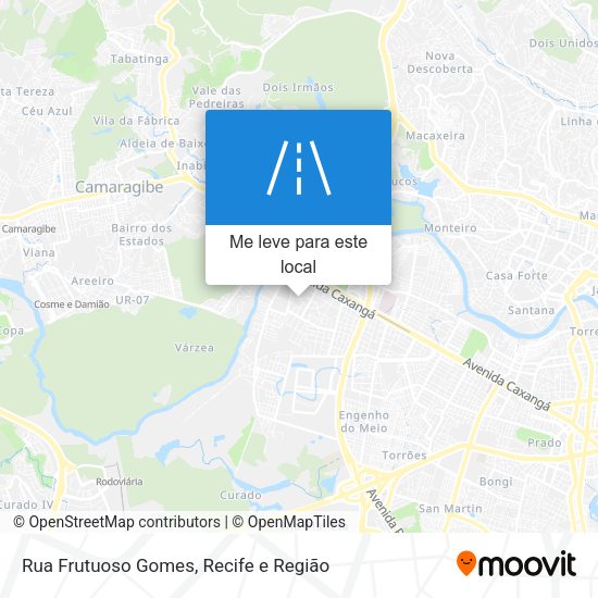 Rua Frutuoso Gomes mapa