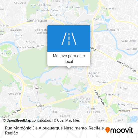 Rua Mardônio De Albuquerque Nascimento mapa
