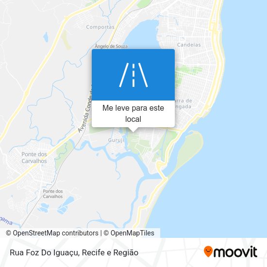 Rua Foz Do Iguaçu mapa