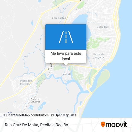 Rua Cruz De Malta mapa