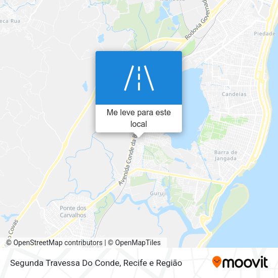 Segunda Travessa Do Conde mapa