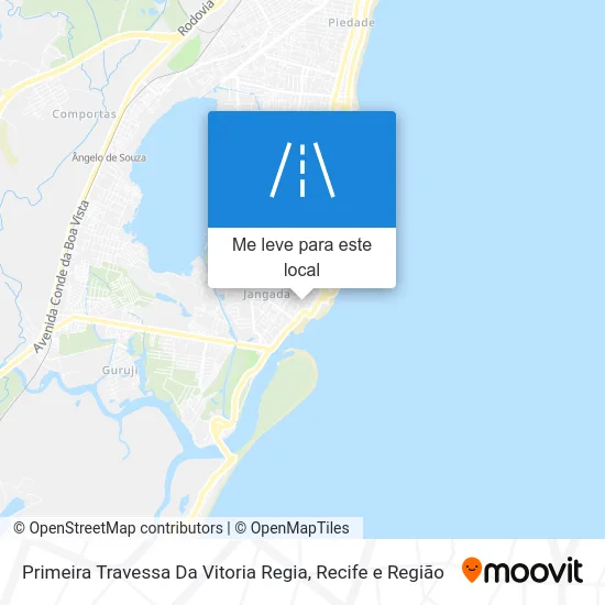 Primeira Travessa Da Vitoria Regia mapa