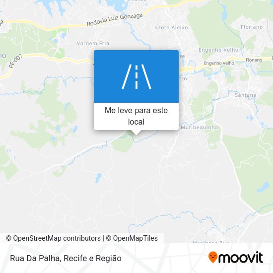 Rua Da Palha mapa