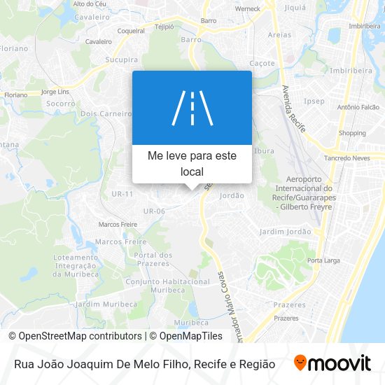 Rua João Joaquim De Melo Filho mapa