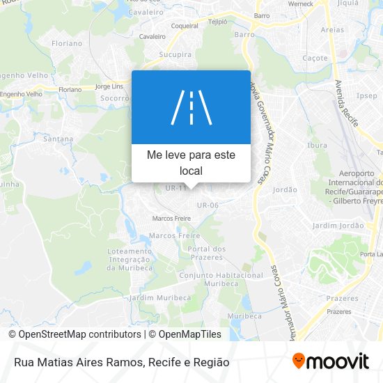 Rua Matias Aires Ramos mapa
