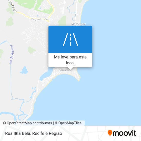 Rua Ilha Bela mapa