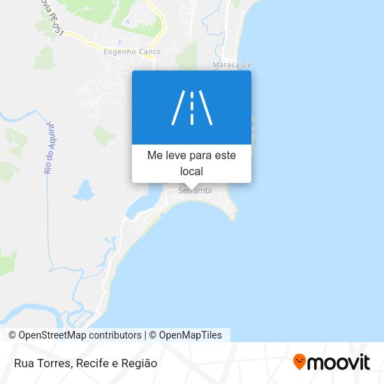 Rua Torres mapa