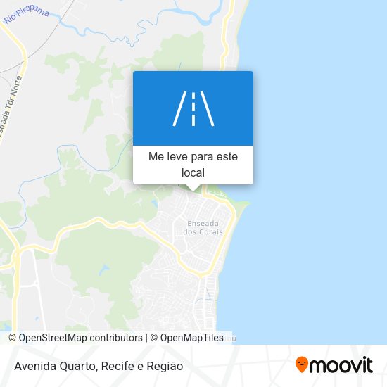 Avenida Quarto mapa