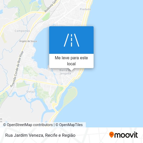 Rua Jardim Veneza mapa