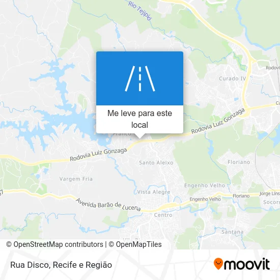 Rua Disco mapa
