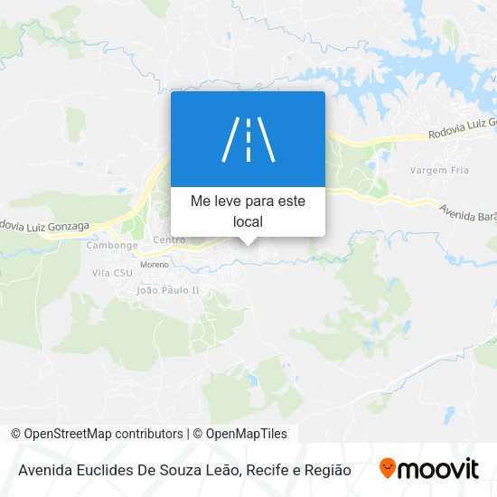 Avenida Euclides De Souza Leão mapa